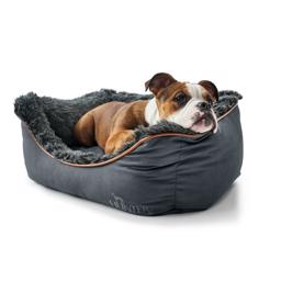 Hundesofa med plys og lækkert design Bergamo